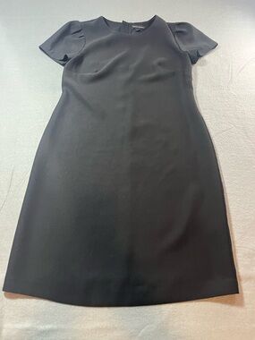 Banana Republic Black Midi Sheath Dress